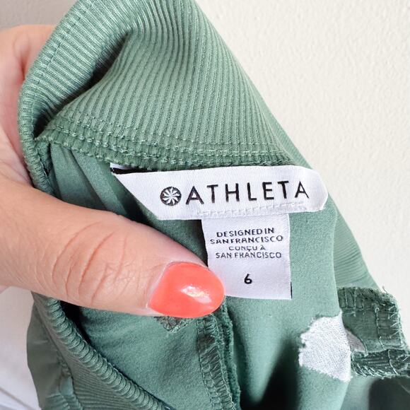 Athleta Vineyard Green Brooklyn Ankle Pull On Pant - 6 - Picture 5 of 11